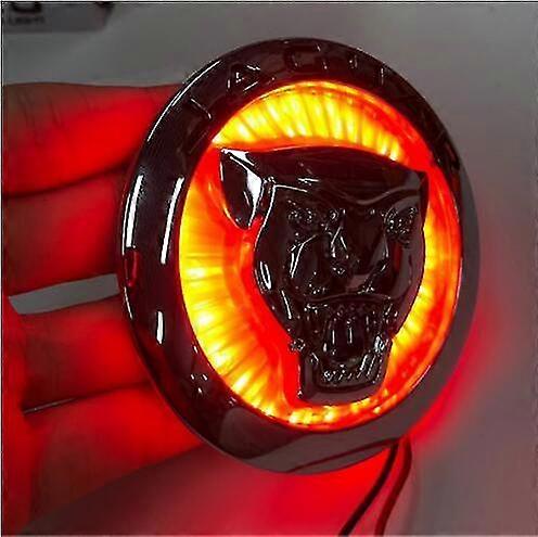 ジャガーXf Xj Xjl 3Dメッキフロントセンターグリルエンブレムバッジデカールライトアクセサリー自動ステッカー装飾のための車のスタイリング