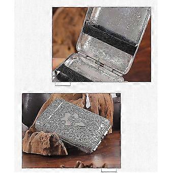 Three Open Alloy Cigarette Case Peaky Blinders Creative 3sided Carved