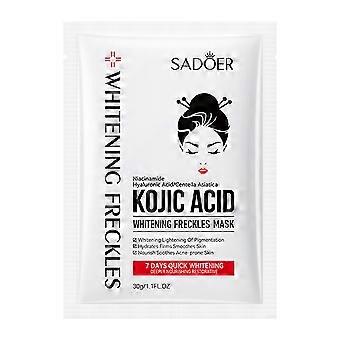 Facial Mask Kojic  Whitening And  Mask Hydrating Moisturizing And Brightening Mask 30g Kojic Whitening And Mask Hydrating Moisturizing And Brightening