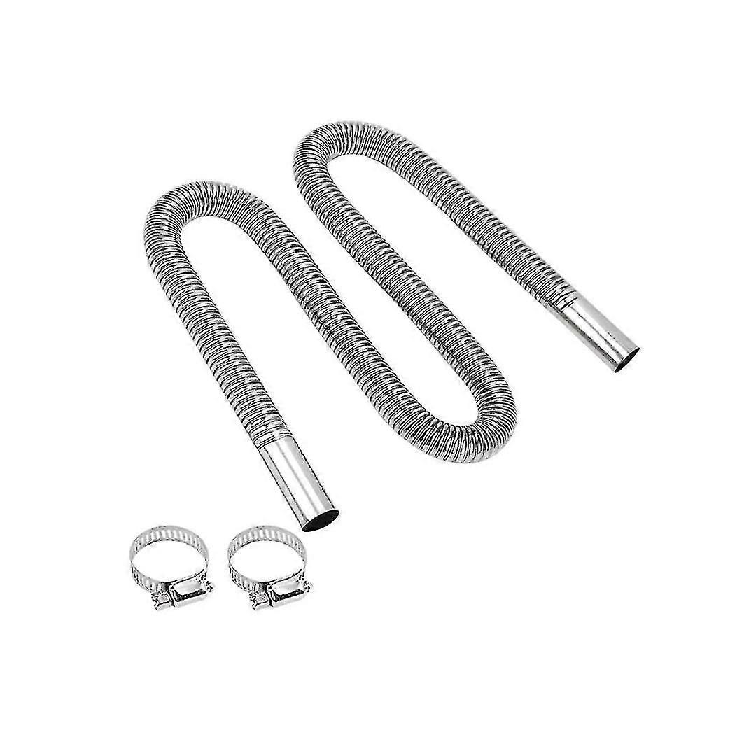 300cm Car Auto Air Parking Heater Exhaust Pipe With 2 Exhaust Hose For Power Generator, Exhaust Pip
