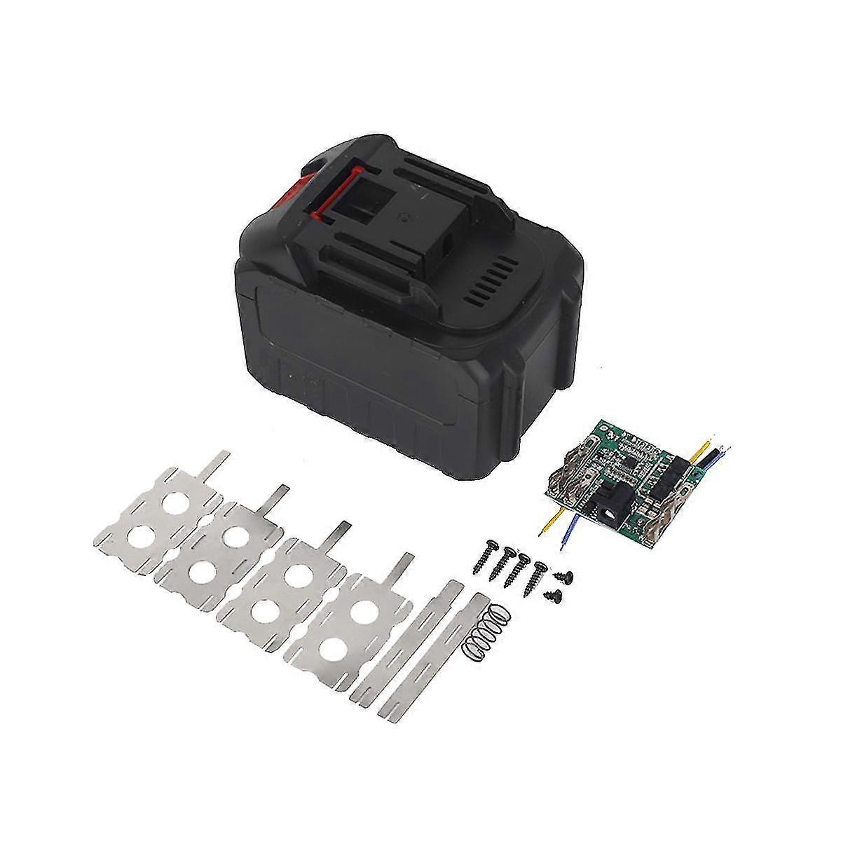 Battery Plastic Case+lithium Battery Protective Board For 15-cell Battery Case Kit