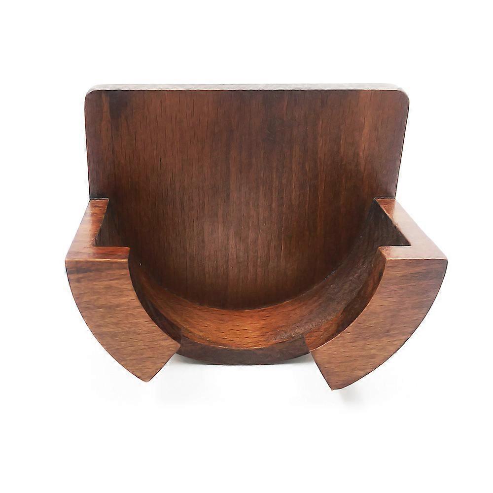 Coffee machine stand unique bottomless solid wood stand, 51/53/54mm handle bracket 58mm coffee machine handle base