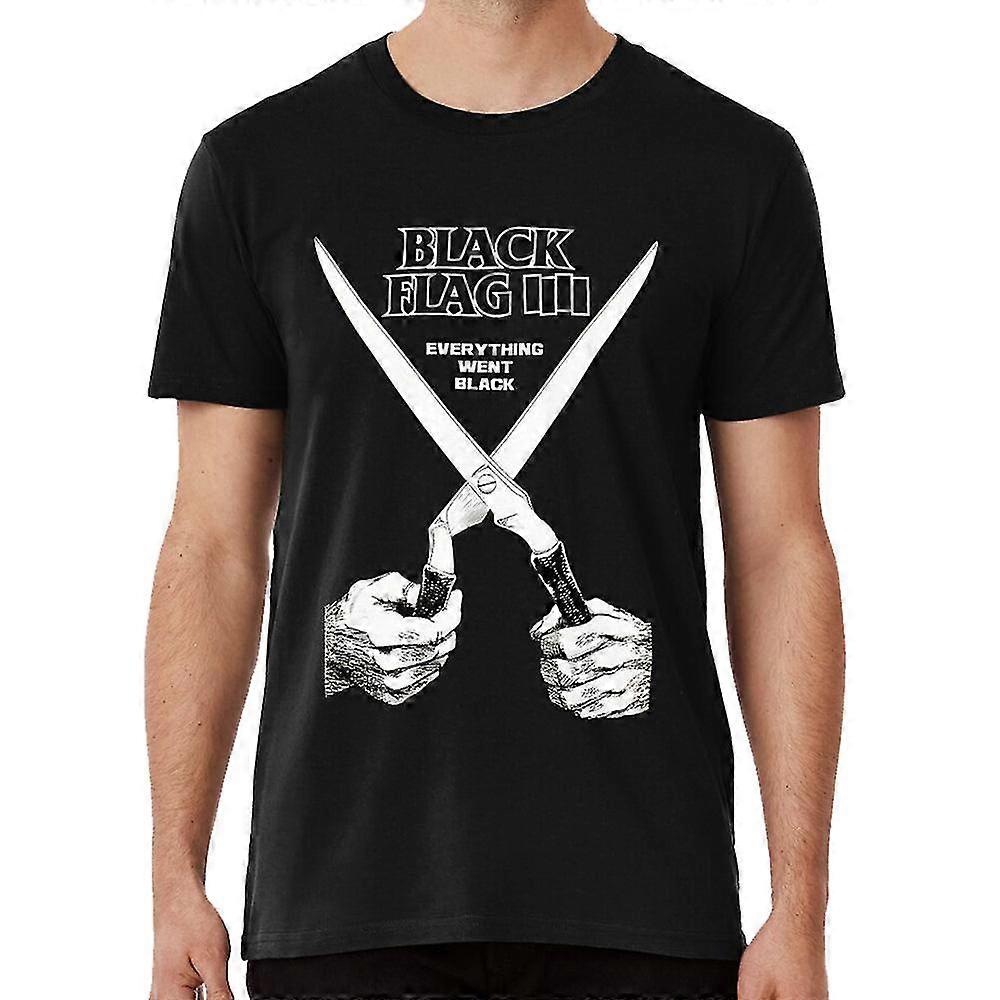 Sort flag t-shirt alt gik sort punk band