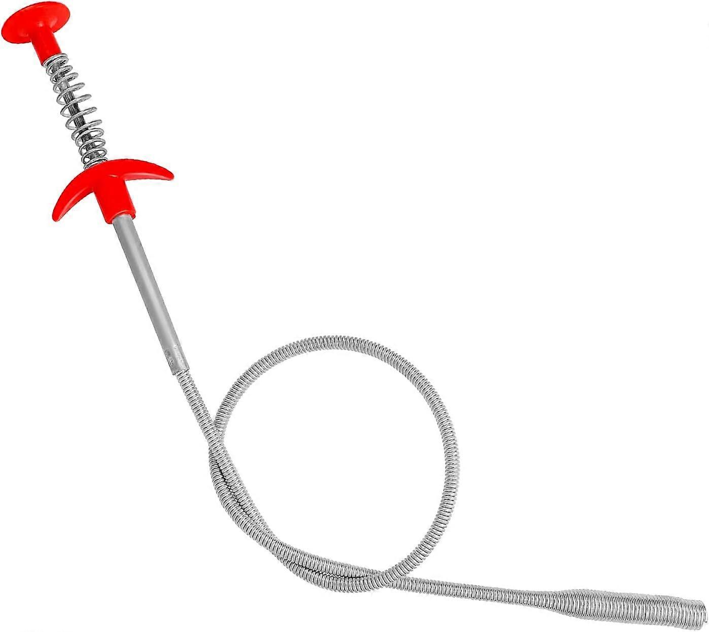 Pipe Unblocker, 60cm Pipe, Foldable Unblocker, Four-Claw Handle, Comfortable and Powerful, Widely Used for Clogging Sinks