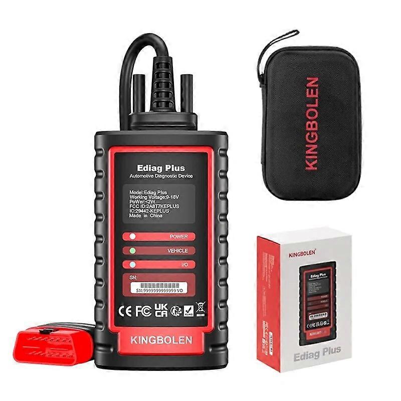 Ediag Plus Car Scanner OBD OBD2 Bluetooth Diagnostic Tool CANFD FCA SGW All Systems ECU Coding Active Test 16 Resets