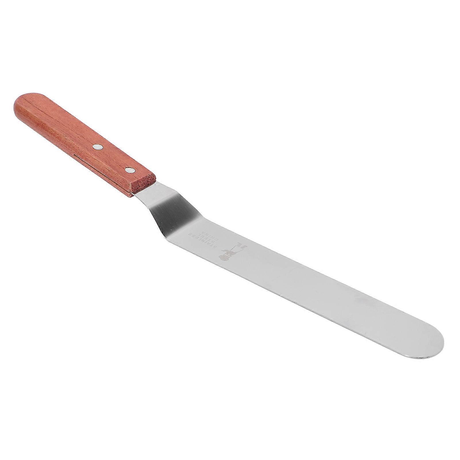Stainless Steel Waxing Spatulas Wooden Handle Hair Removal Multifunctional Wax Stirrer Sticks