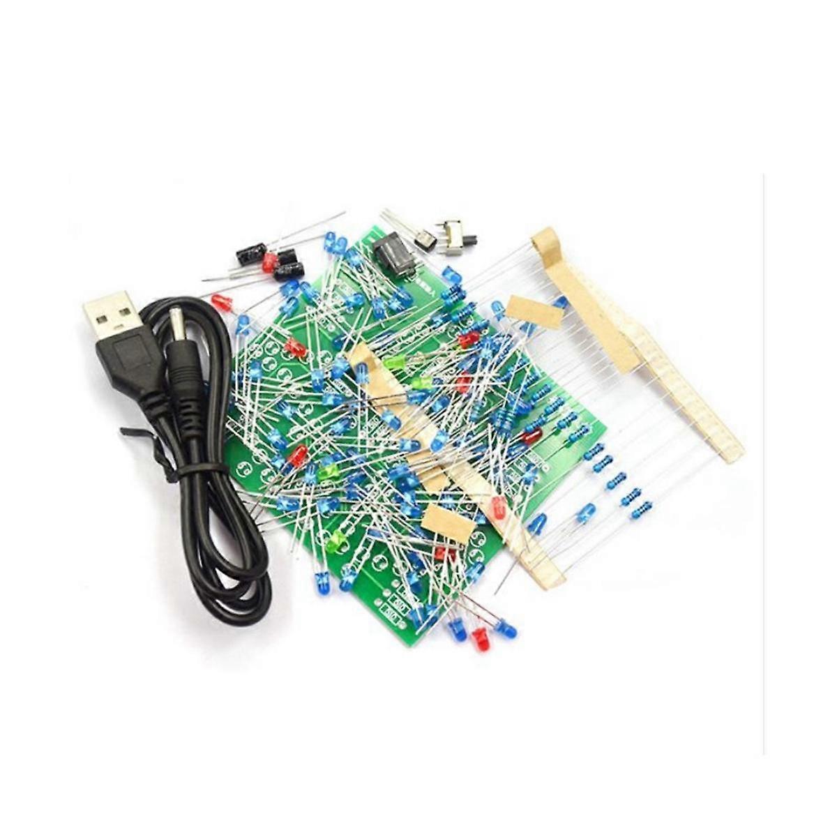 Ηλεκτρονικό κιτ DIY DC 4.5-5V Swing Wind Chime Windbell Κιτ εξάσκησης και εκμάθησης συγκόλλησης, Wit