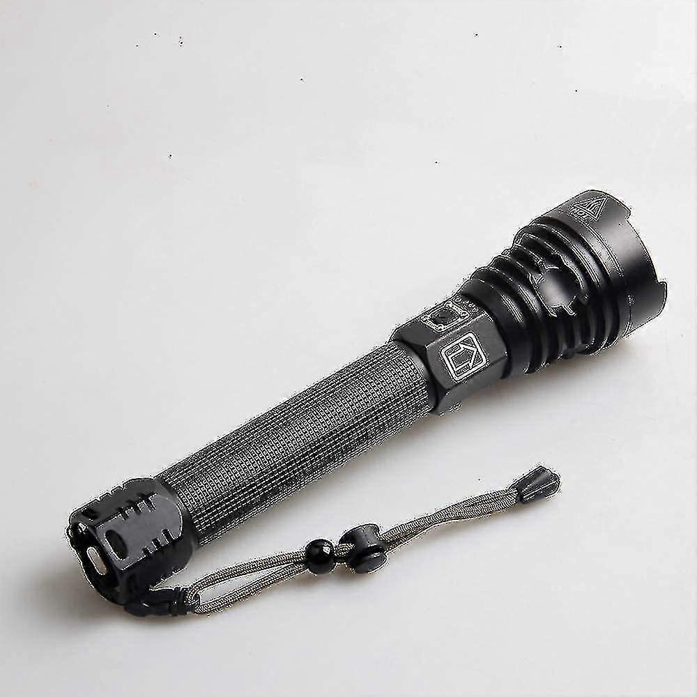Led Flashlight, 10000 Lumens Xhp90powerful Adjustable Zoomable Waterproof Torch Flashlight, Usb Rechargeable Flashlight