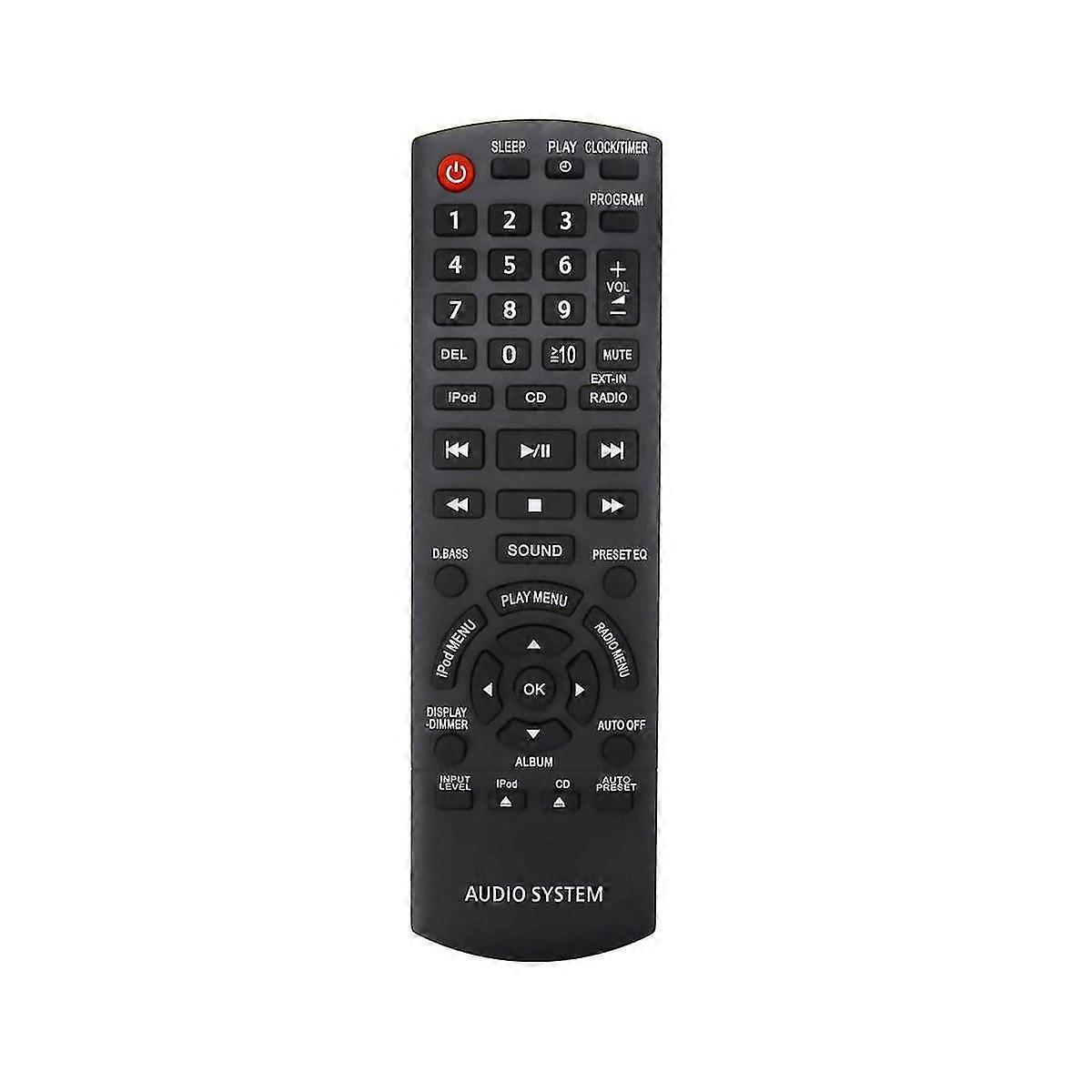 N2qayb000641 Telecomandă înlocuită pentru sistemul stereo compact sc-hc35 schc35 sc-hc35db schc35db