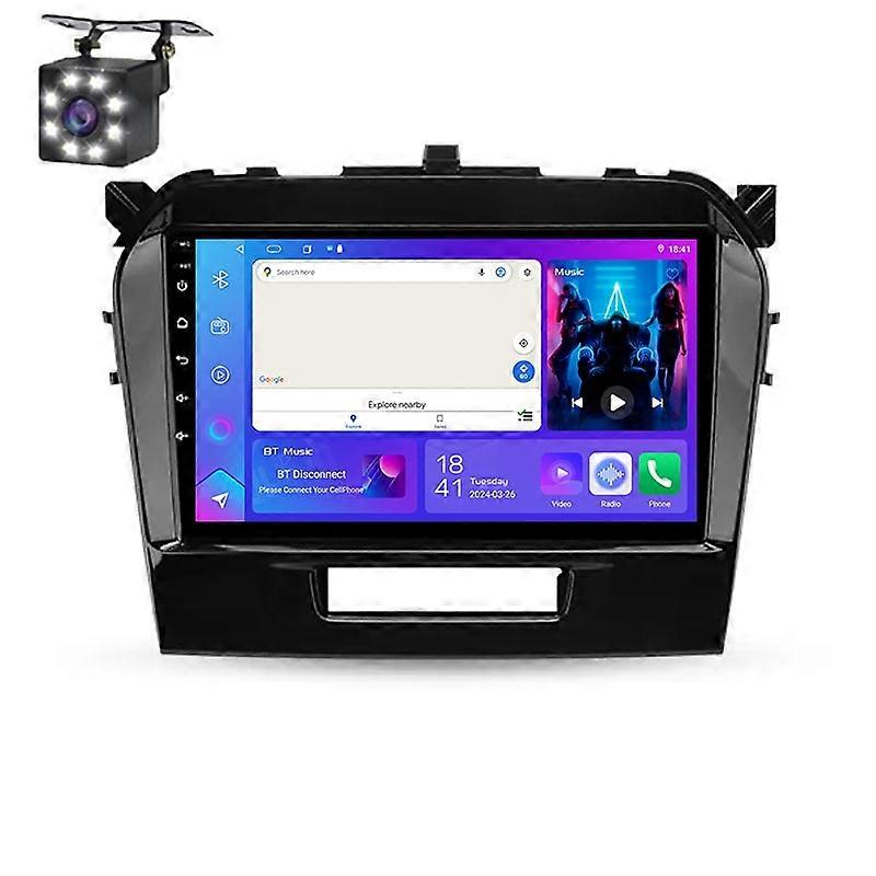 For Suzuki Vitara 4 2014 - 2018 Car Radio Multimedia Video WIFI Navigation GPS