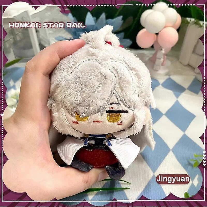 Honkai:Star Rail Plush Pendant Kafka Dan Heng JingYuan Bailu Herta Blade Luocha Stuffed Doll 10cm Keychain Backpack Keyring Gift