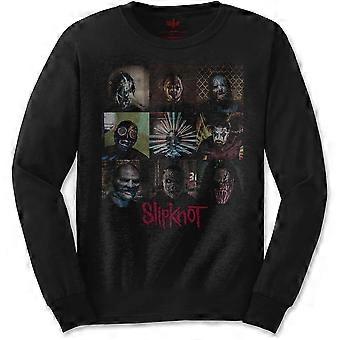 Slipknot Blocks Longsleeve Official Tee T-Shirt Mens