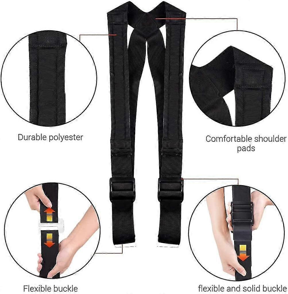 حمل الأشرطة للتحرك، 2 شخص حمل حزام، حزام النقل