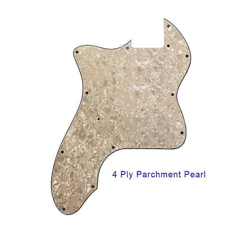 Gitarrenteile - Für Linkshänder US FD DIY Classic Series'72 Thinline Tele Telecaster Gitarre Schlagbrett Blank Scratch Plate