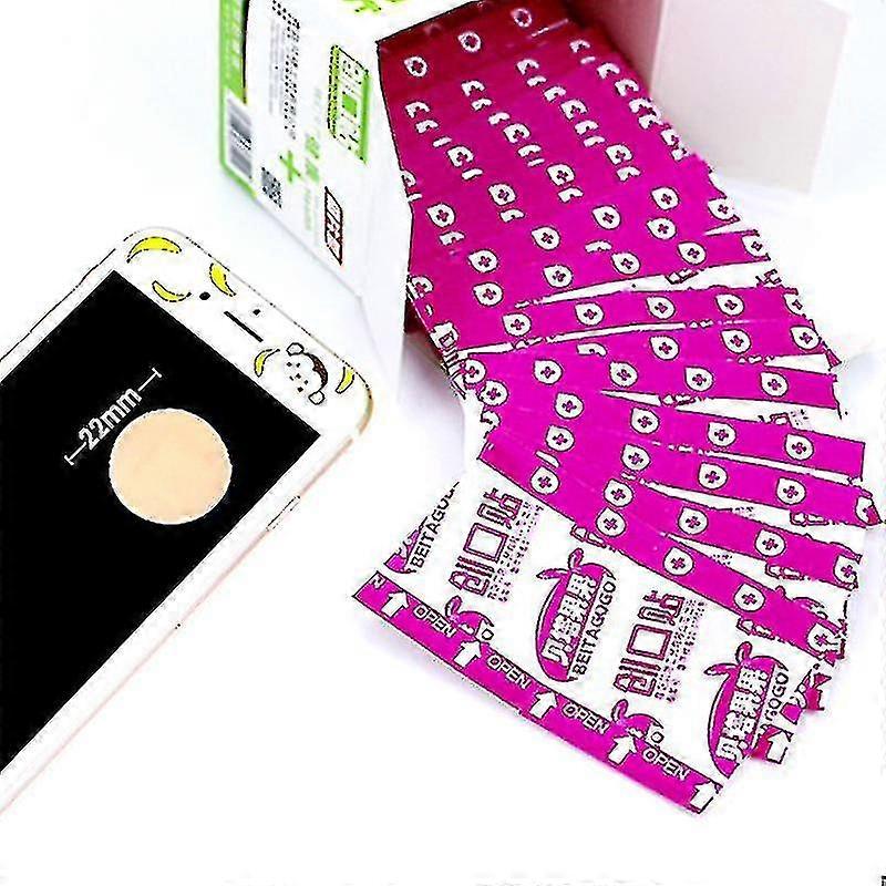 100ks nepromokavé prodyšné kulaté pásky lepidlo obvazy lékárnička