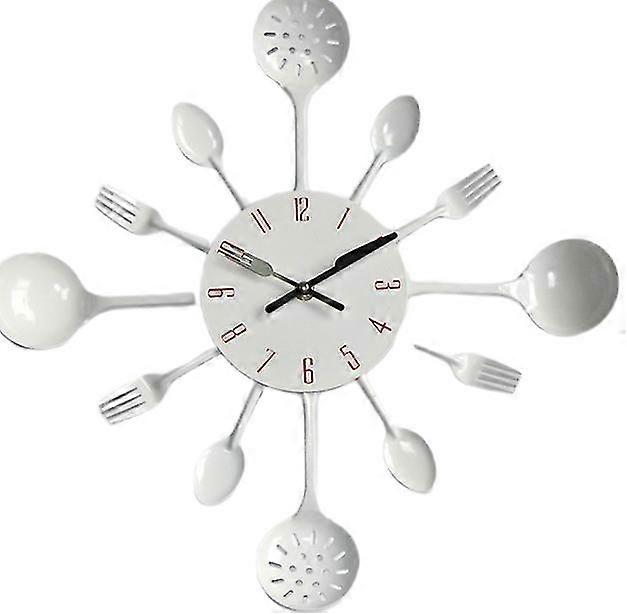 Kitchen Iron Wall Clock Silent Living Room Decorative Wall Clock