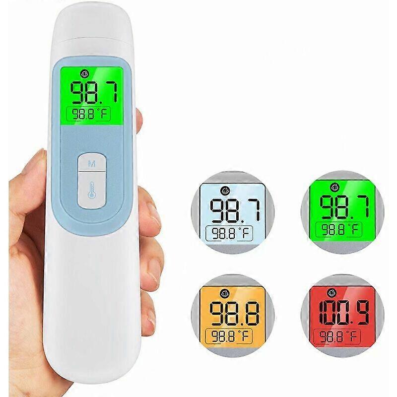 Forehead Thermometer, Medical Forehead Thermometer with Fever Alert, LCD Screen, Memory Function, Infrared Forehead Thermometer for Babies, Children,