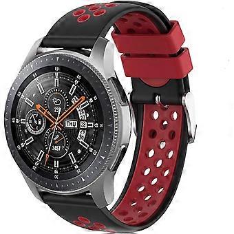 kompatibel med Gear S3 Frontier armband/Galaxy Watch 46 mm/Gear 2/Huawei Watch GT2 46 mm/Watch GT 46 mm/Moto 360/Ticwatch Pro, 22 mm