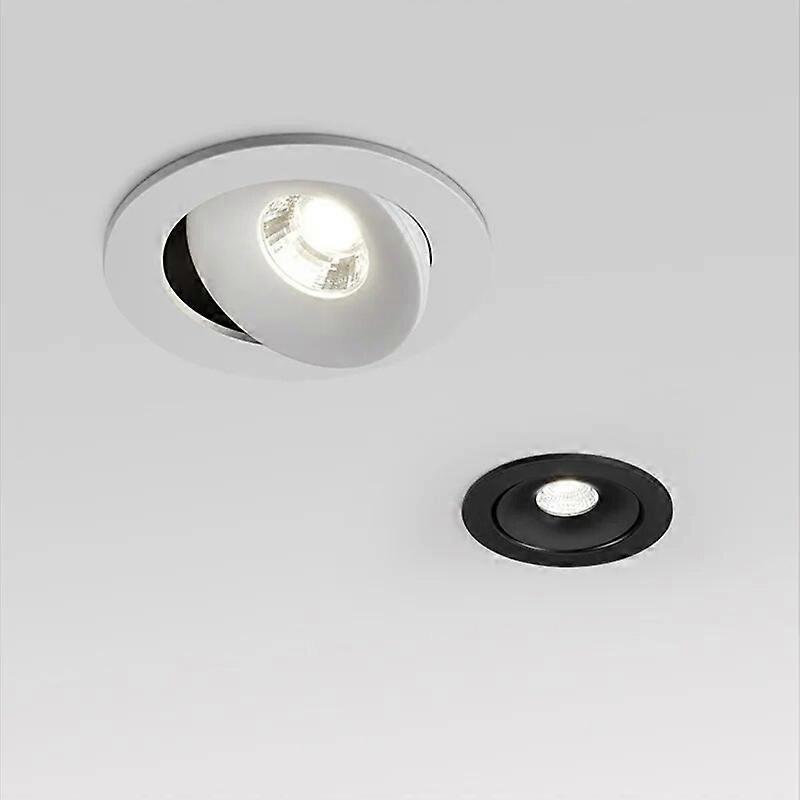 2022新しいLEDダウンライト埋め込み式LEDスポットシーリングライト角度調整可能な屋内照明5W 7Wリビングルームキッチン用