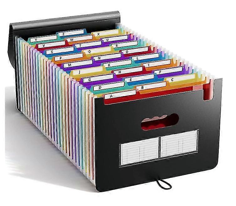 A4 Sorter 25 Pockets/document Storage/paper Storage- Sorter Document Storage Binder Organizer Documents Expandable Accordion Document Sorter