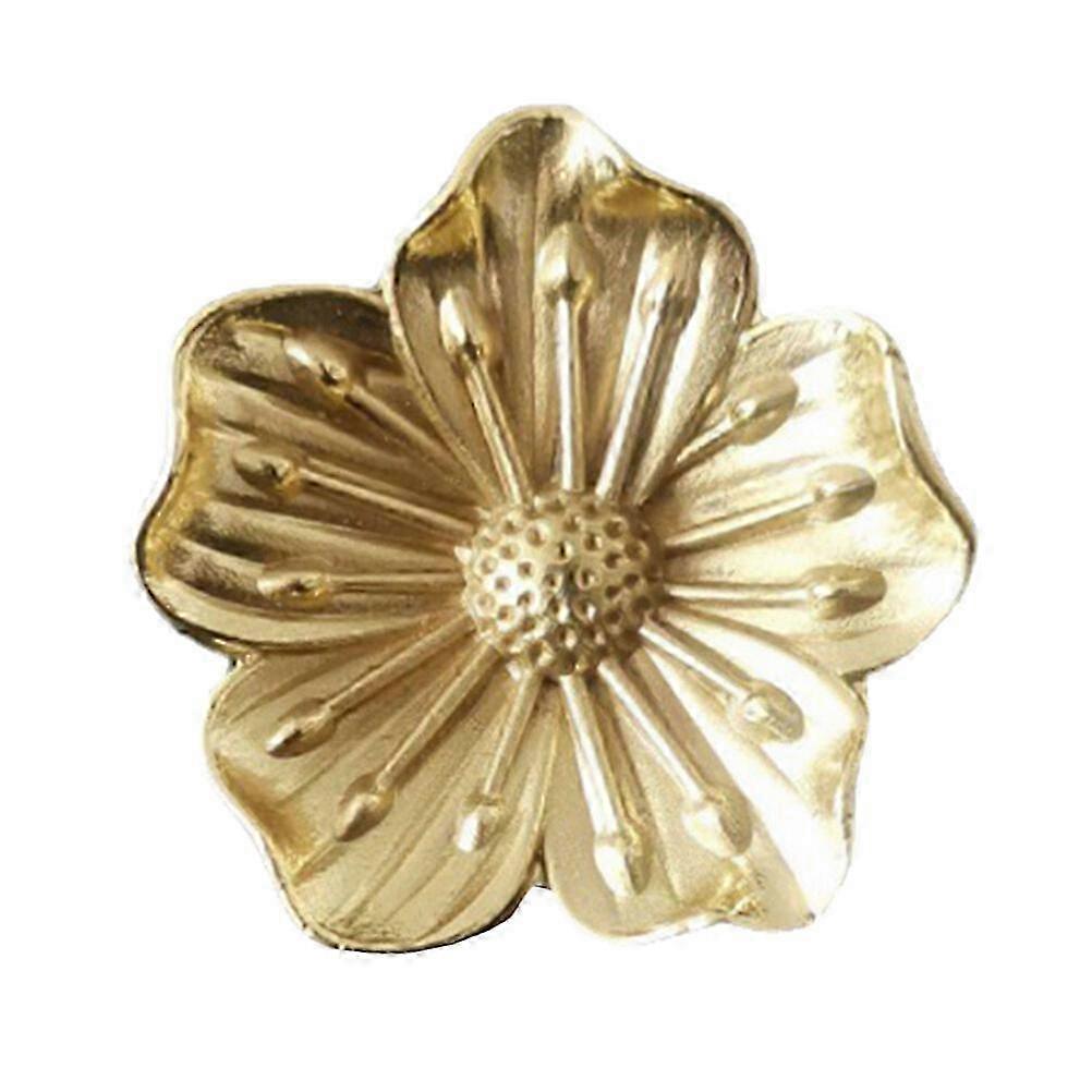 1pc Flower Small Pull Handle Cabinet Pull Handle Drawer Door Knob Cupboard Knob