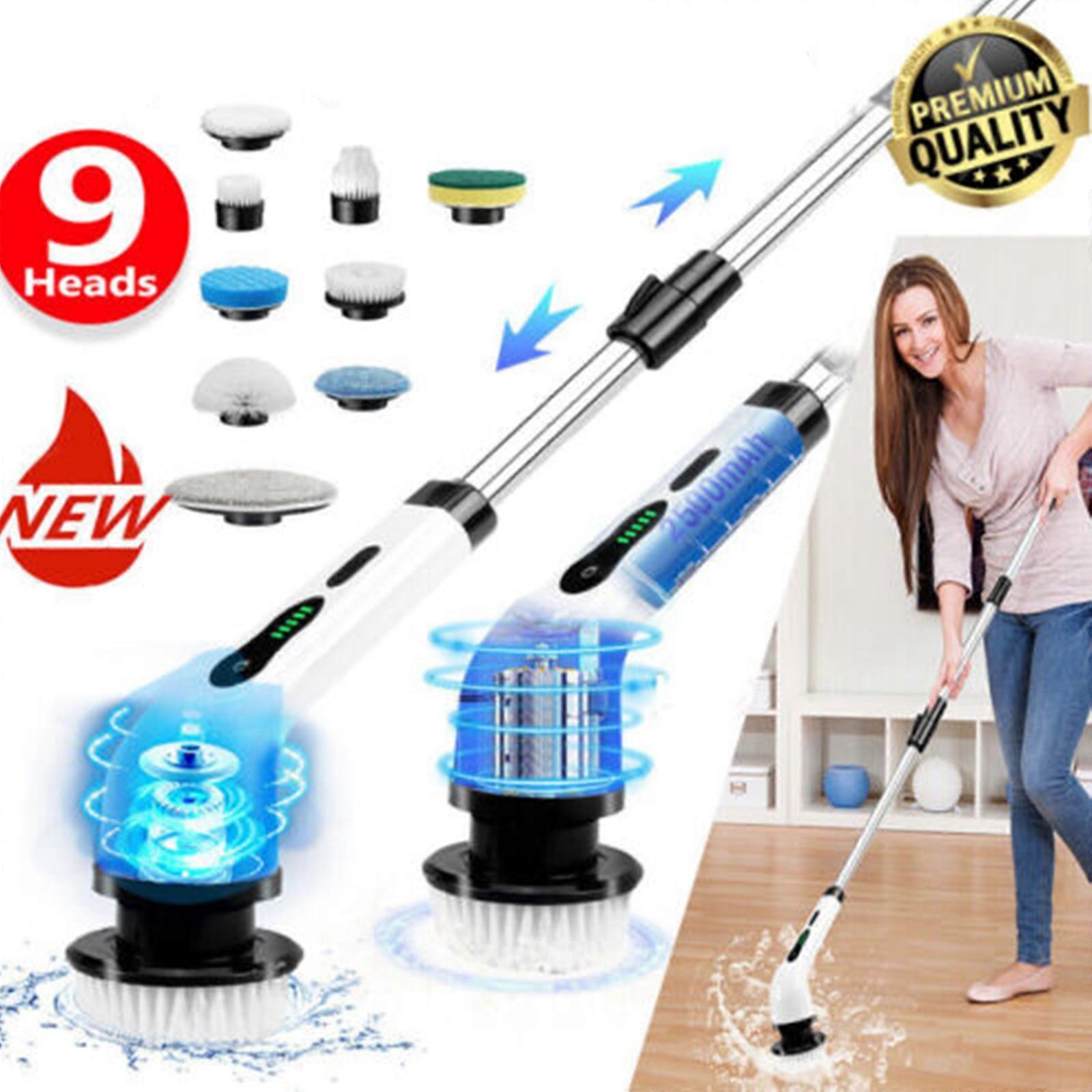 Spazzola elettrica Spin Scrubber Pulizia portatile ricaricabile senza fili