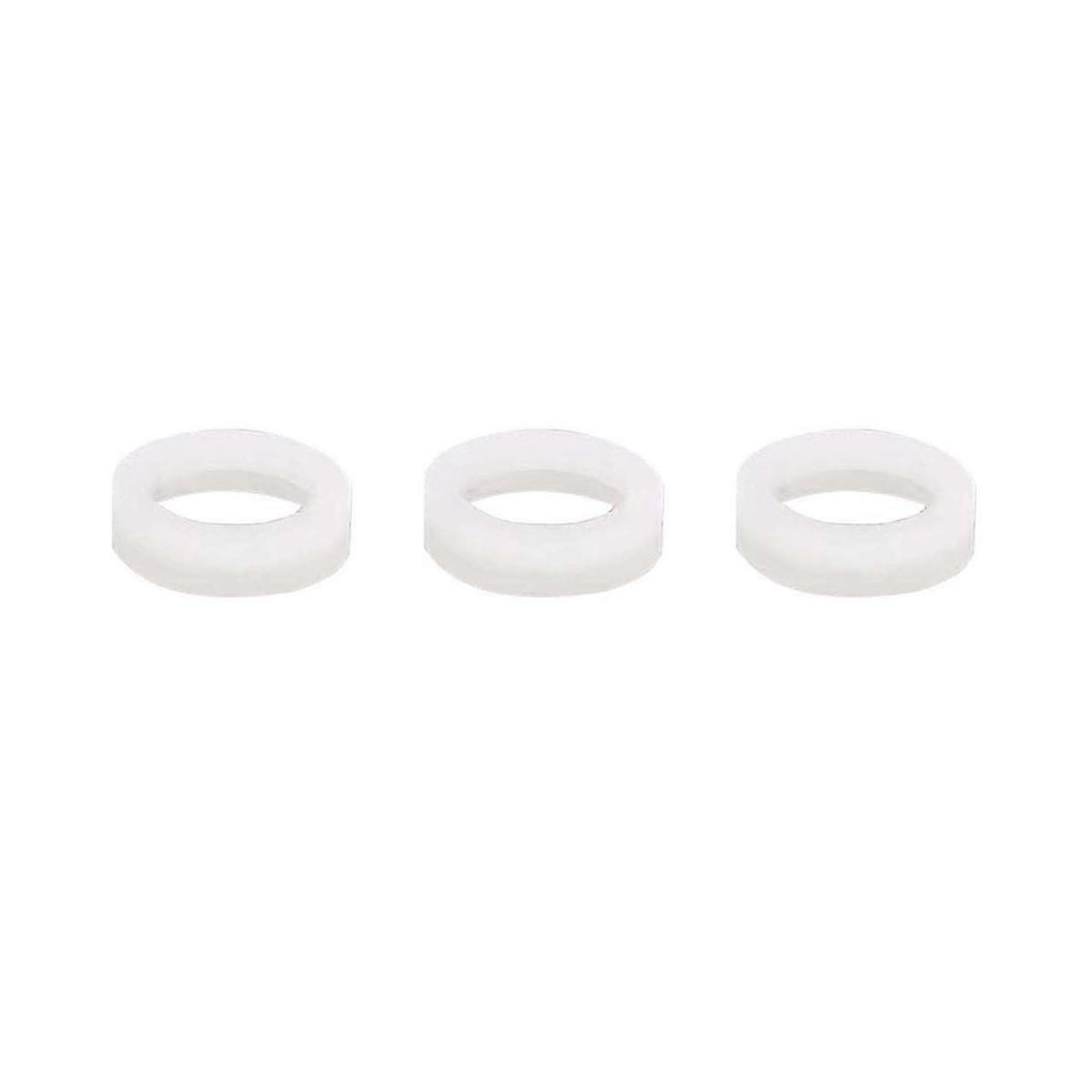3pcs White Screw Gasket Barrel Ring For 24-70mm F2.8 Lens Repair Part