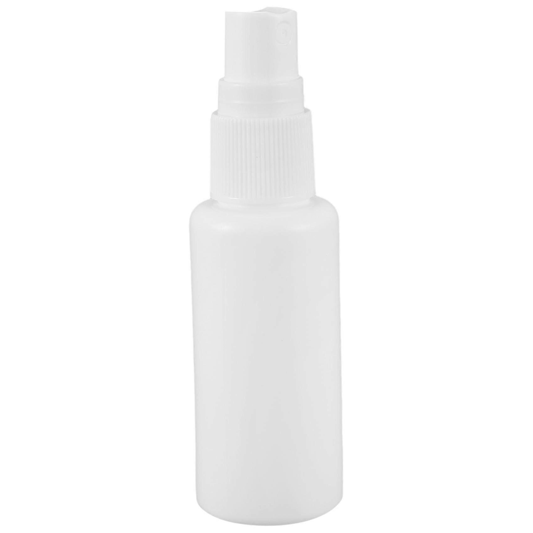 Beauty White Plastic Atomiser - Empty Spray Bottle, 30 Ml - Pack Of 5 Bottles