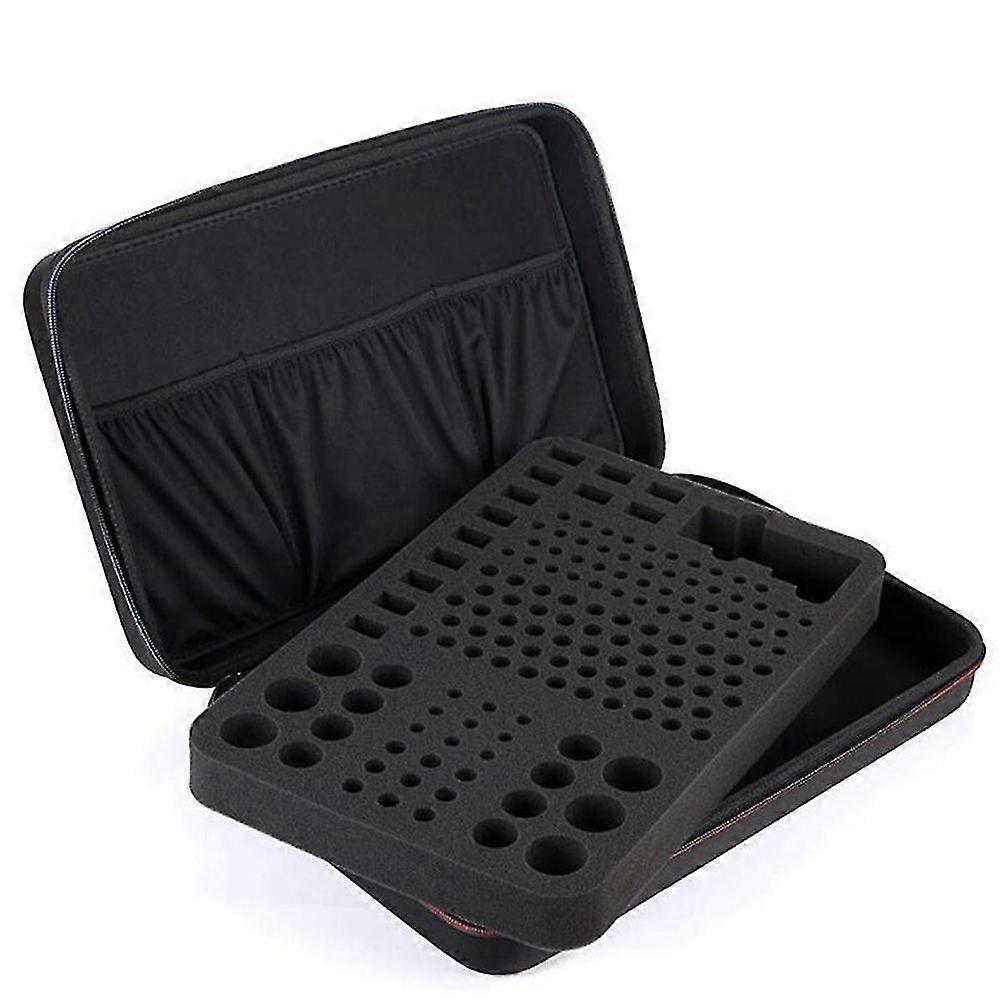 Portable Shockproof Waterproof Storage Box For Aaaaa 9v Battery Holder Organizer With Zipper