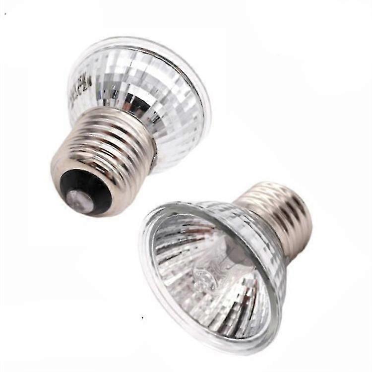 Heat And Light For Reptile And Amphibian Tanks, 2 X 25w/ 50w/E27 Uva Uvb Bulbs.