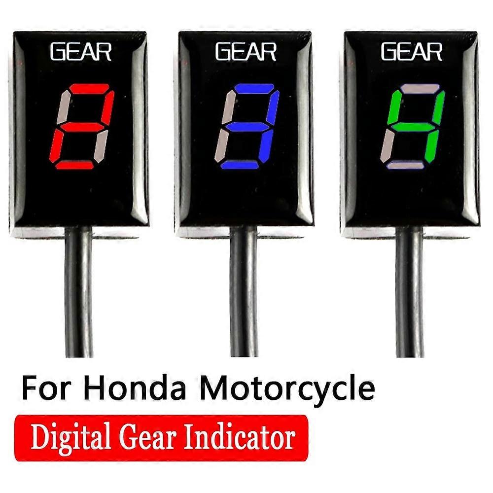 For Honda CB500X VFR 800 CB1000R CB400SF CBR650F CB650F Motorcycle 1-6 Level Ecu Plug Mount Speed Gear Display Indicator