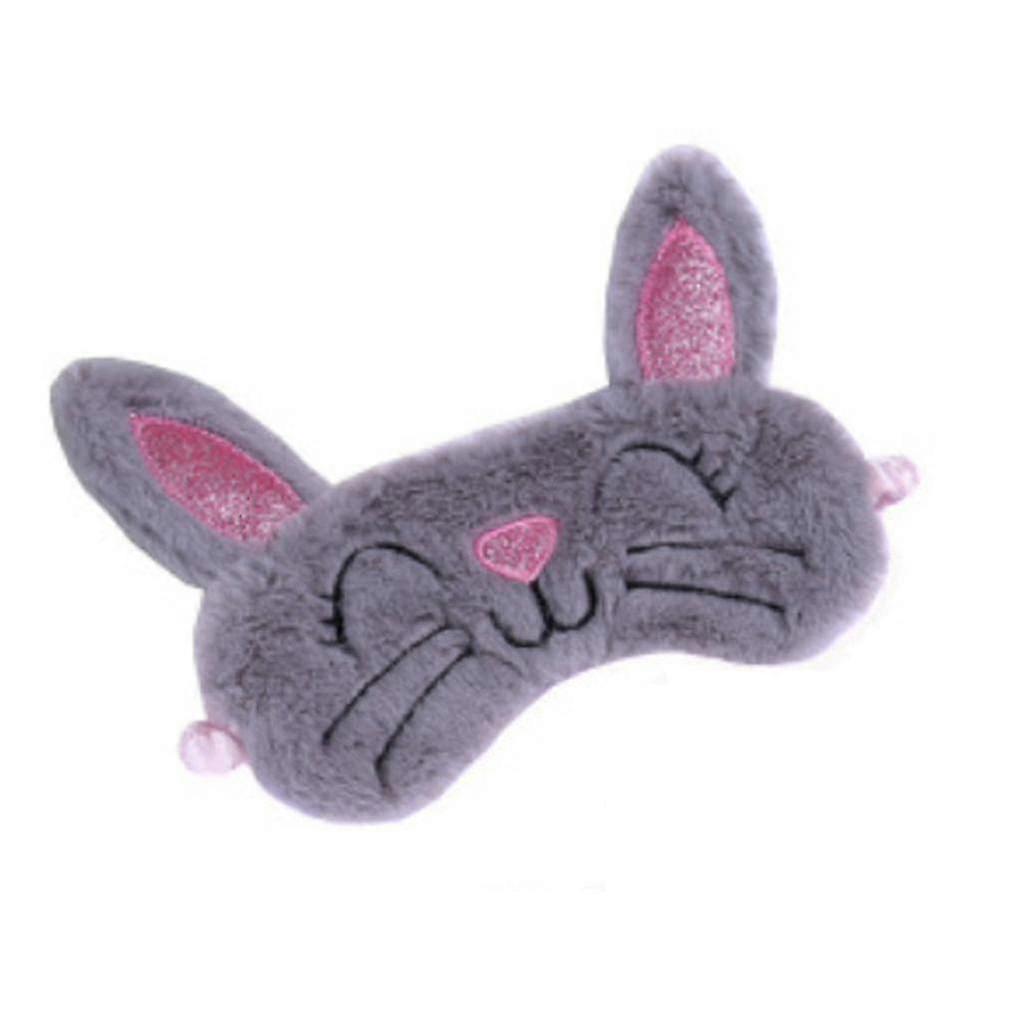 Plush Long-eared Rabbit Sleeping Mask Eye Mask Eyeshade