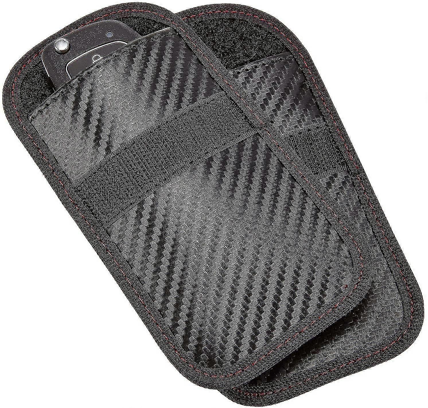 Faraday Key Fob Protector - 2 Pack Mini Anti-theft Pouch Key Fob