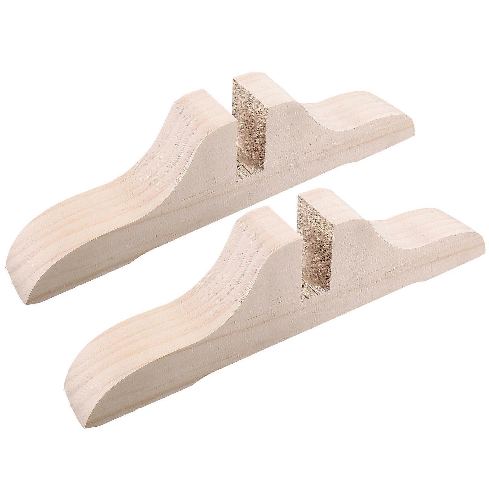 2pcs Room Divider Stand Screen Panel Feet Room Divider Bracket Partition Base