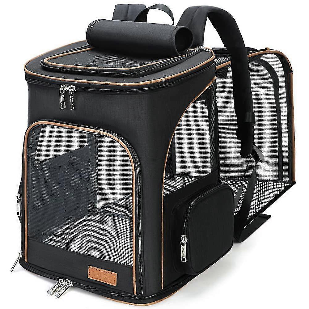 Cat Backpack Strap Dog Backpack Expandable Pet Strap Backpack For Small Dogs And Cats new