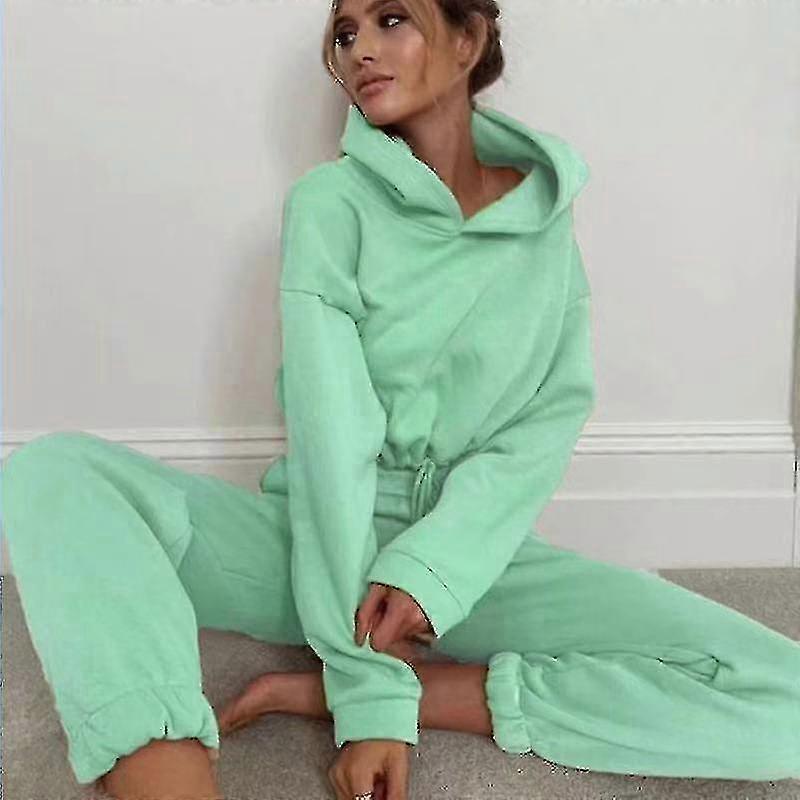 Winter Two Piece Sets Women Tracksuit Oversized Suit Autumn