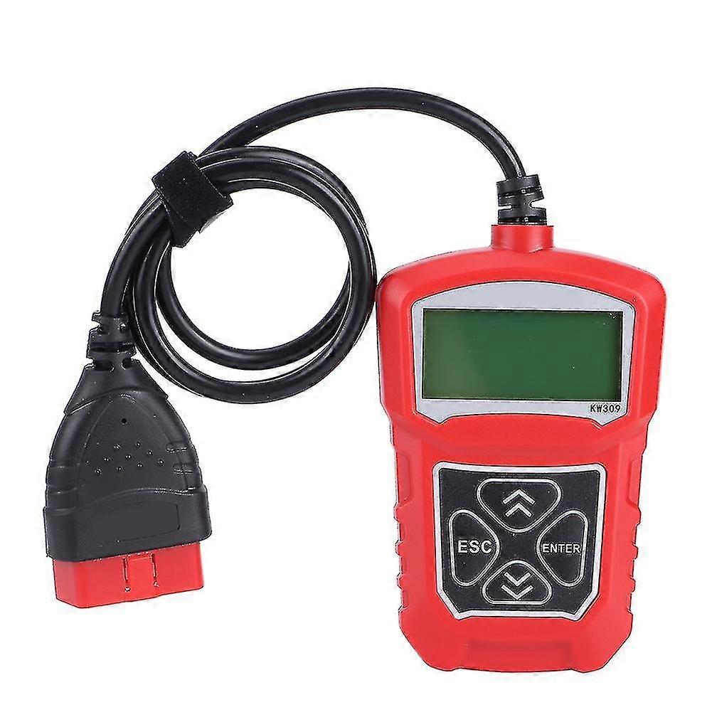 Kw309 car engine fault scanner diagnostic instrument code reader obd2 auto test tool