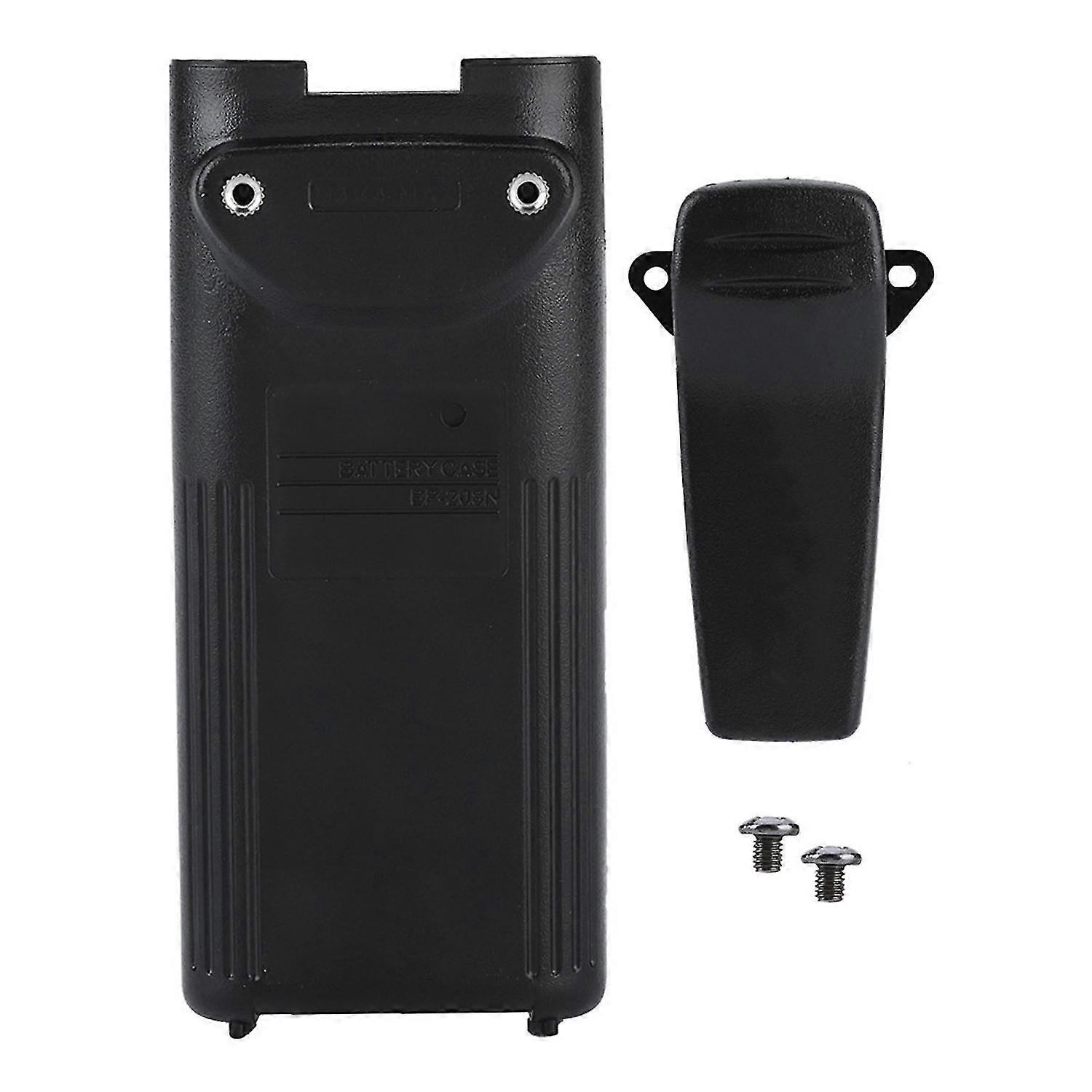 Battery Case Compatible with Icom Radio F22/A6/V82/V8/IC24/ICU82/ Large Capacity(6*AA) Black-YM