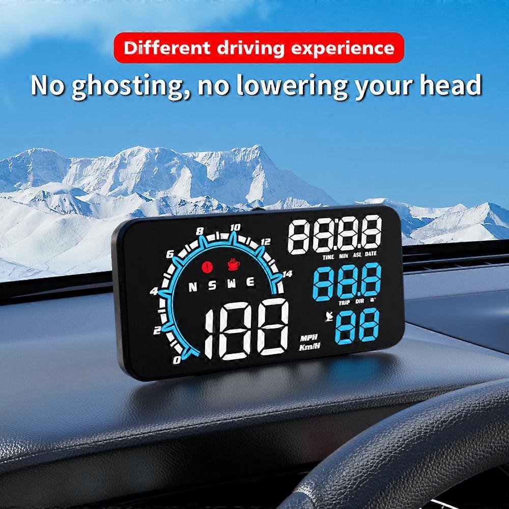 Head Up Display Car Hud GPS Speedometer Odometer LED Display Windscreen Projector Gauge Automobile  Car Accessory Electronics