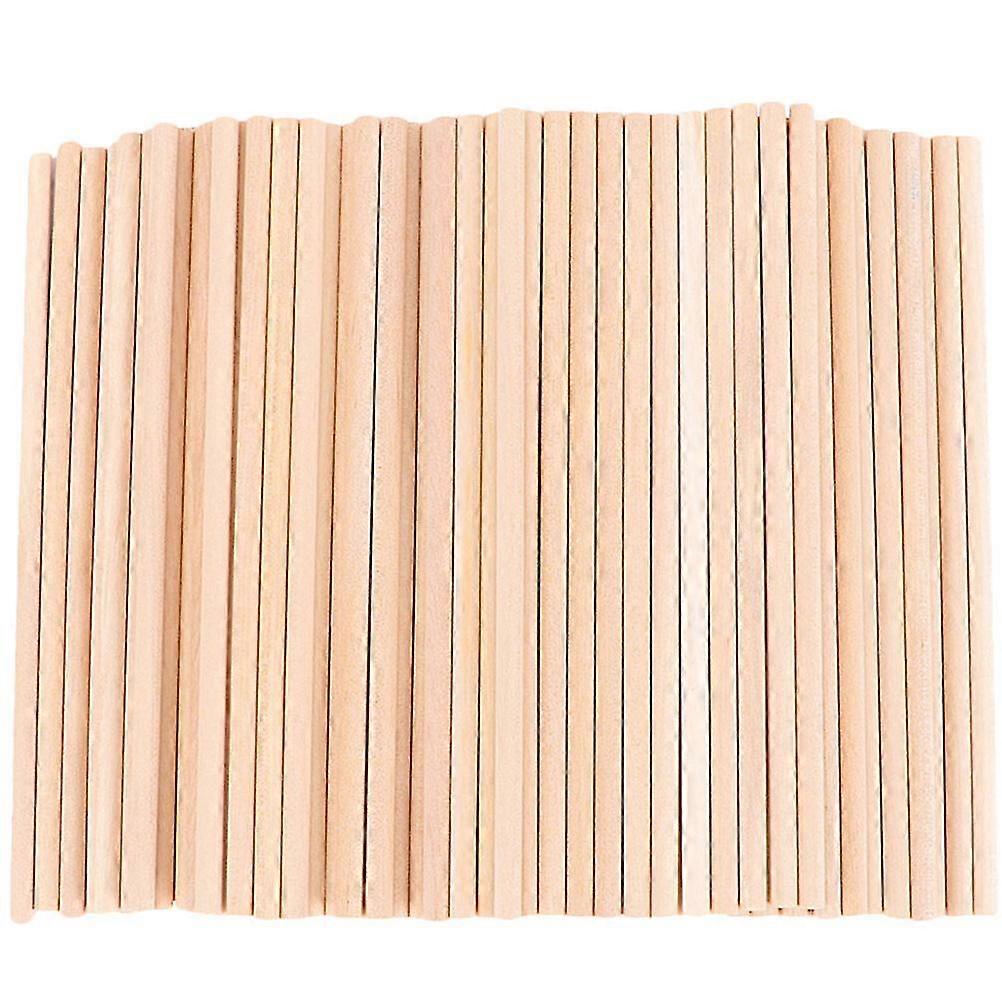 50pcsリズムスティック木製音楽リズムスティックキッズパーカッション楽器スティック