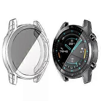 TPU Case Huawei watch GT 2 46mm strap band Watch huawei GT2 46 mm soft Plated All-Around Screen Protector bumper Cases