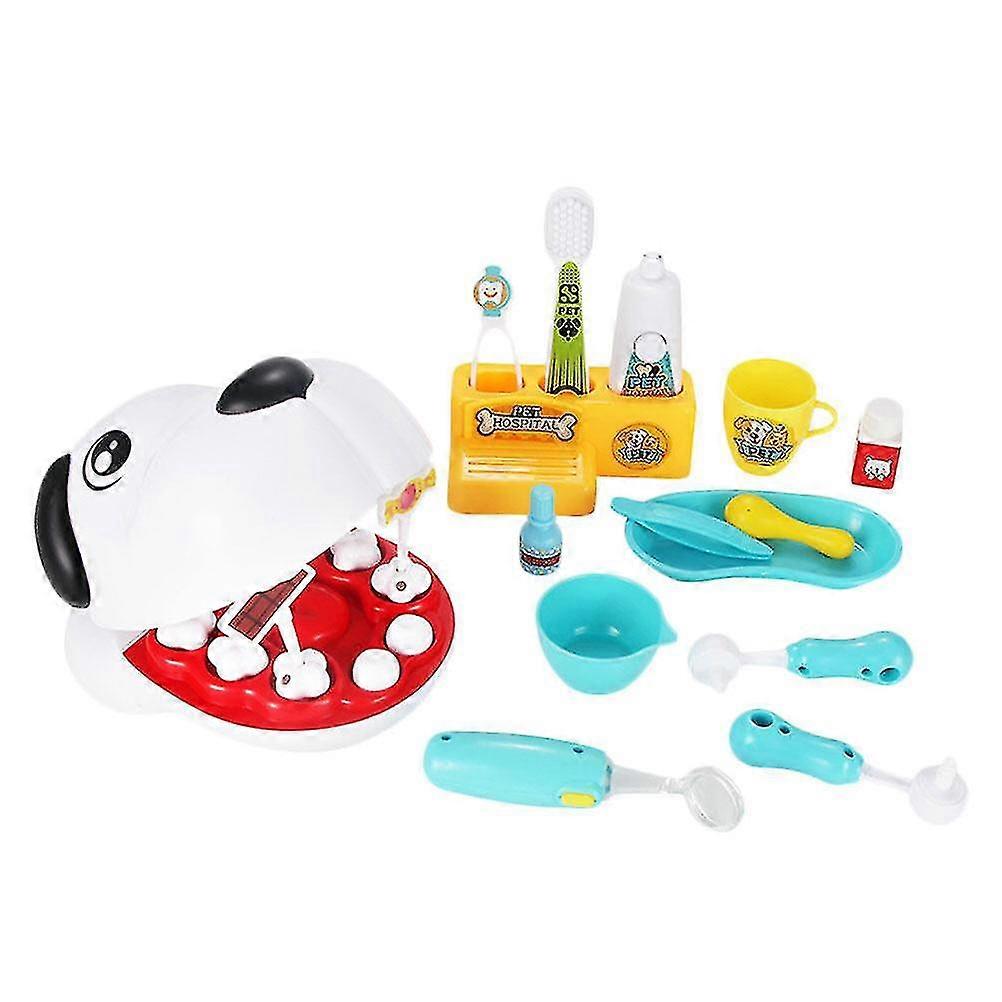 1 Set Of Portable Educational Tool Kits Pet Pretend Play Toy Role Play Sets For Kids Lady (random Color)