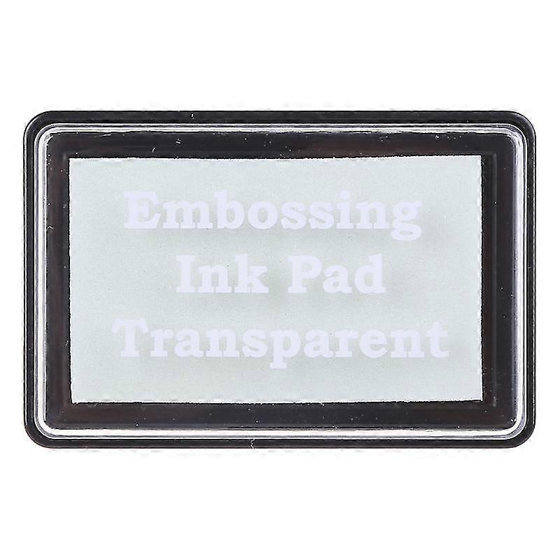 Embossing Ink Pad Transparent Stamp Inkpad For Diy Planner Scrapbooking Daily Card Making School Supplies