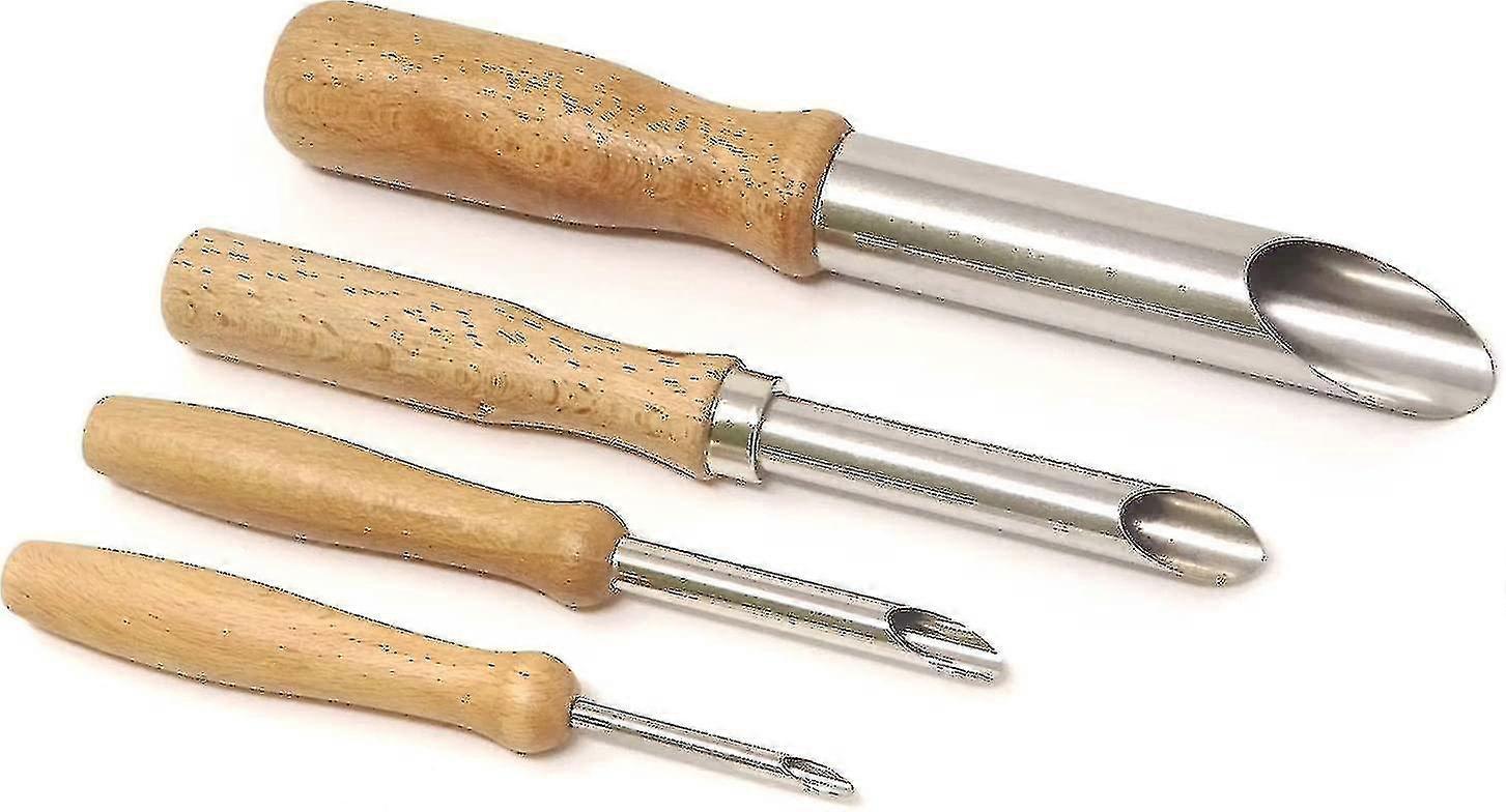 4 Piece Clay Hole Cutters For Pottery