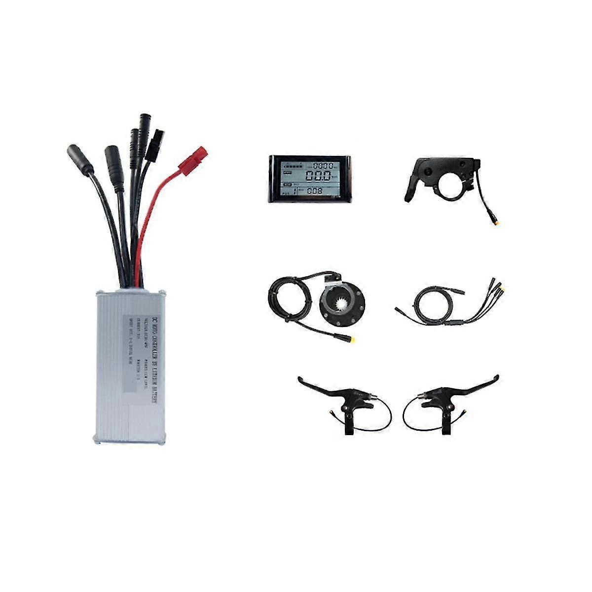 Jn22a Controller Kit Electric Bicycle Electric Scooter Kit Sw900 Display Sine Wave Controller 36/48v 22a 500w