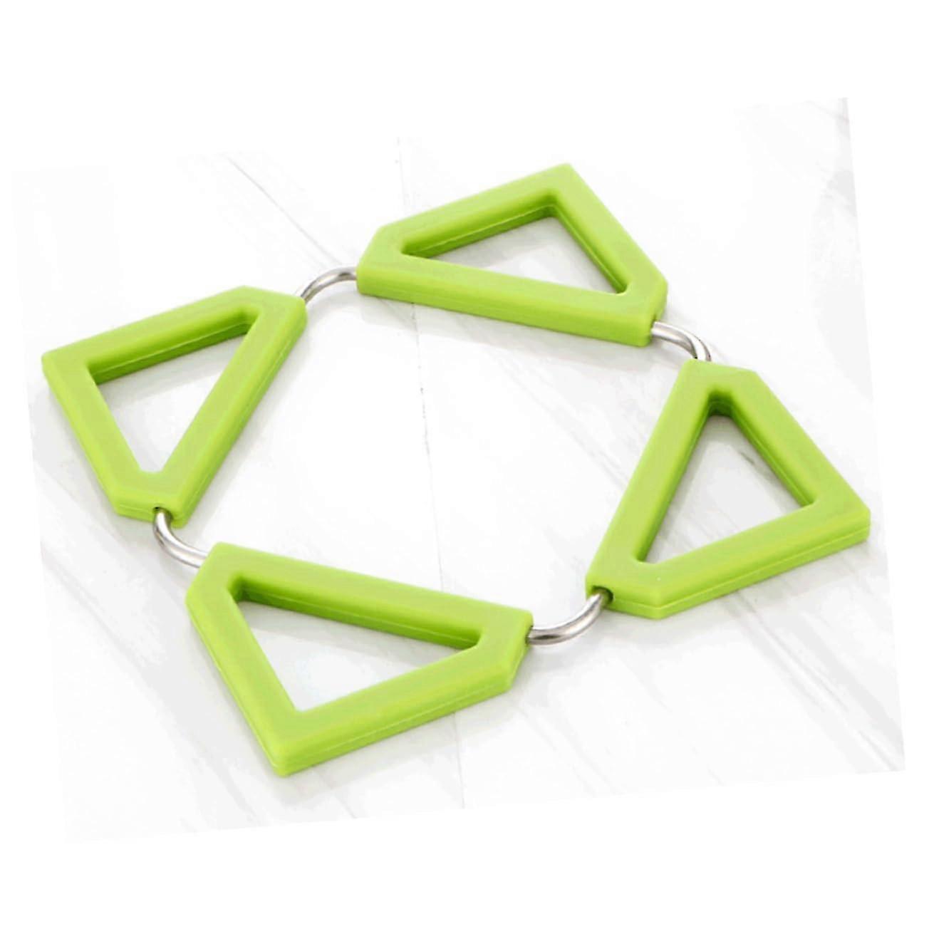 Green Folding Cork Coaster Square Placemats