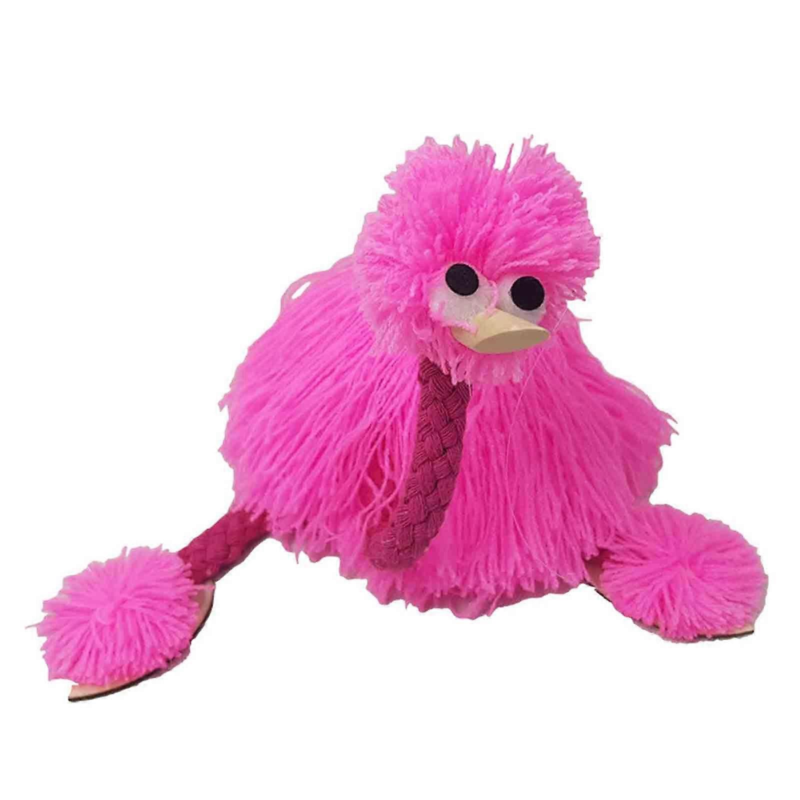 Ostrich Marionette Toy Pull String Puppet Ostrich Ostrich Puppets Hand Made