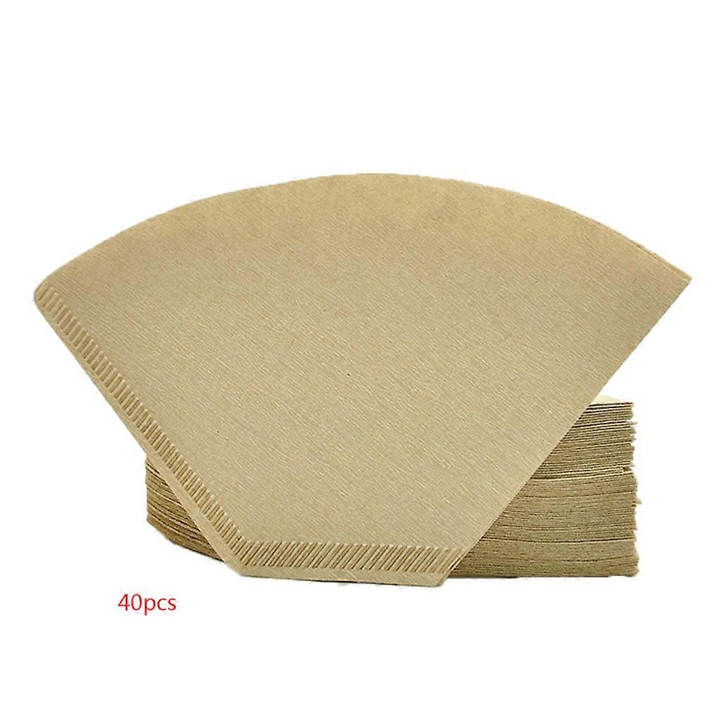 102 "V" Shape Coffee Cup Filter Paper Espresso Machine Mocha Pot Strainer Sheet