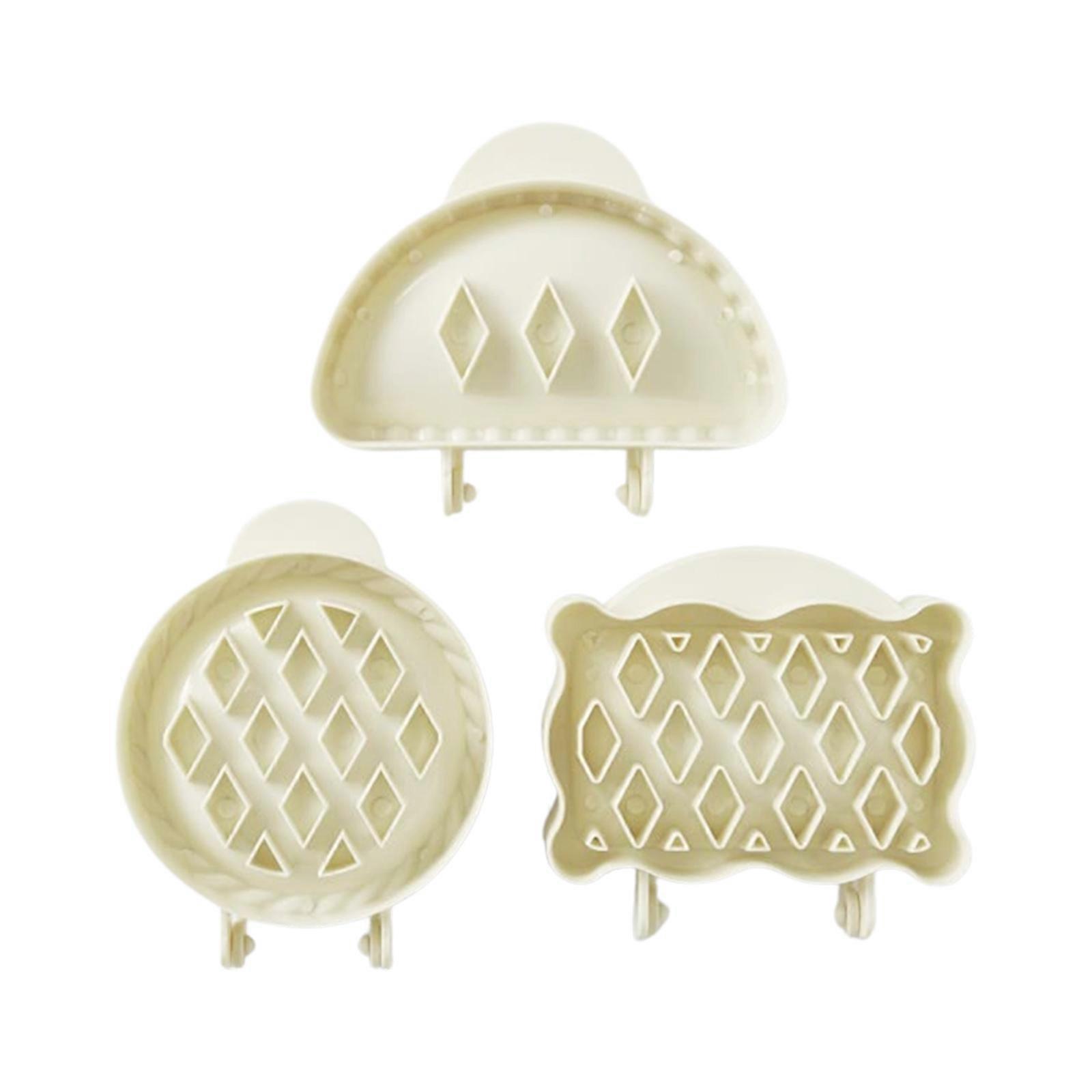 3PCS Mini Pie Molds Set for Christmas Baking