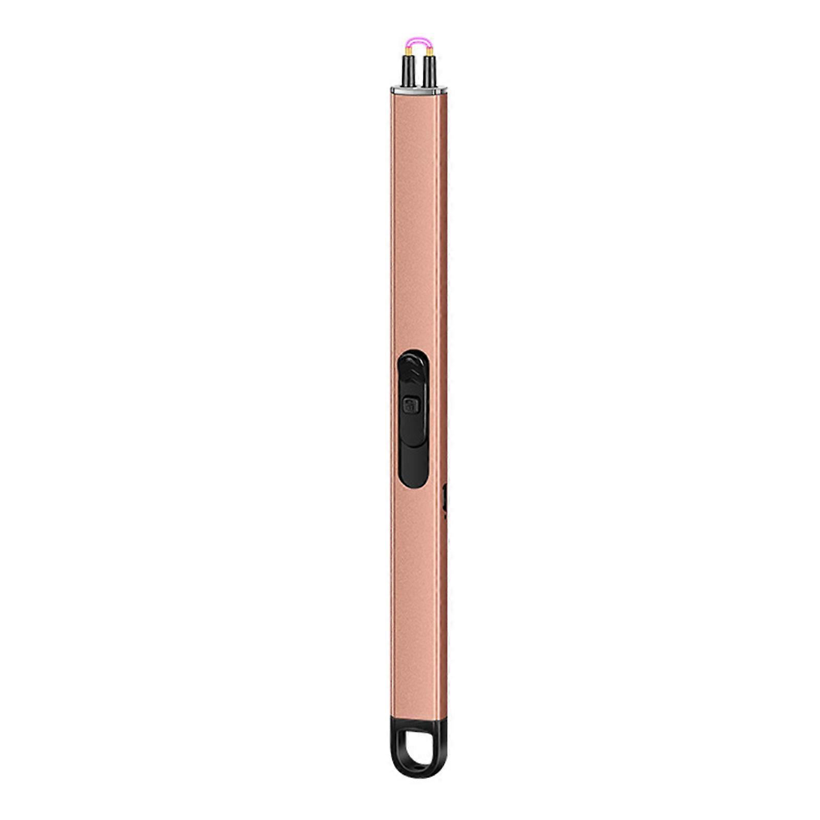 1 Set Electric Igniter Long Handle Portable Windproof USB Charging Igniter for Camping Picnic Home Use